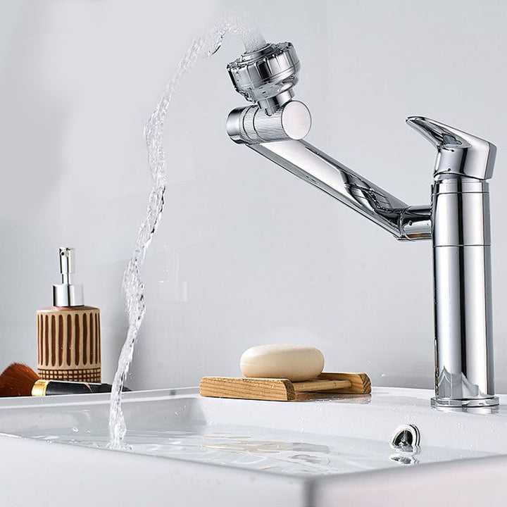 Lisslune | Glam Style Faucet Single Handle Basin Mixer with Waterfall Spout