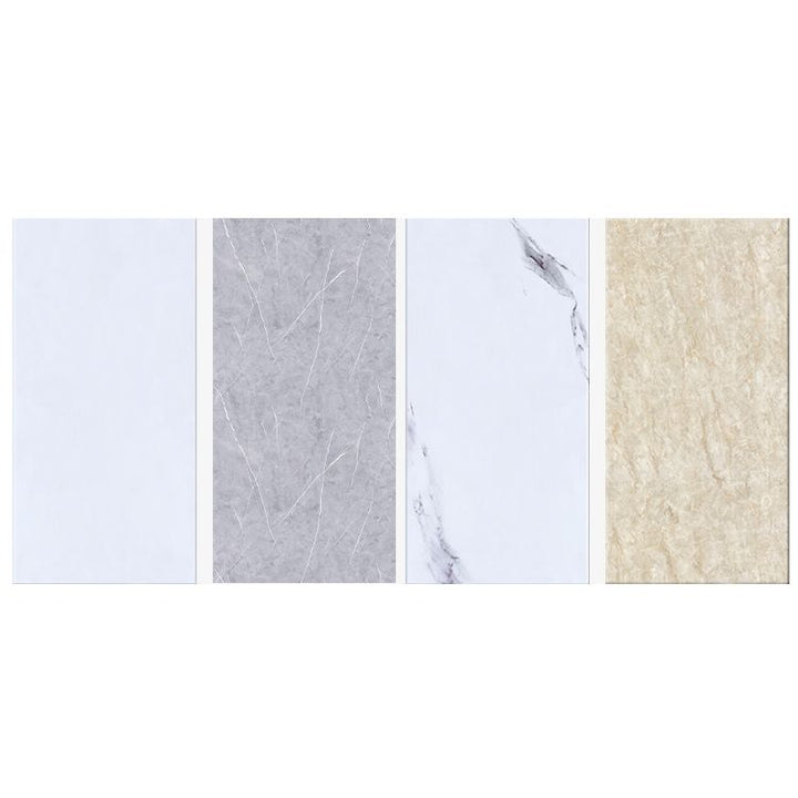 Lisslune | Polygon Peel and Stick Back Wall Tiles PVC Peel and Stick Tiles for Kitchen and Bathroom