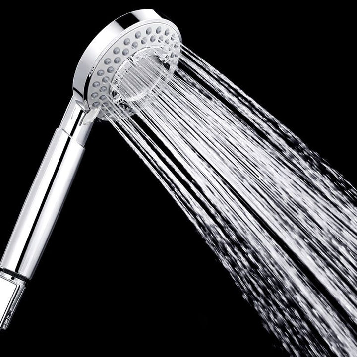 Lisslune | Silver Hand Shower 3 Spray Stainless Steel Wall Mount Shower Head