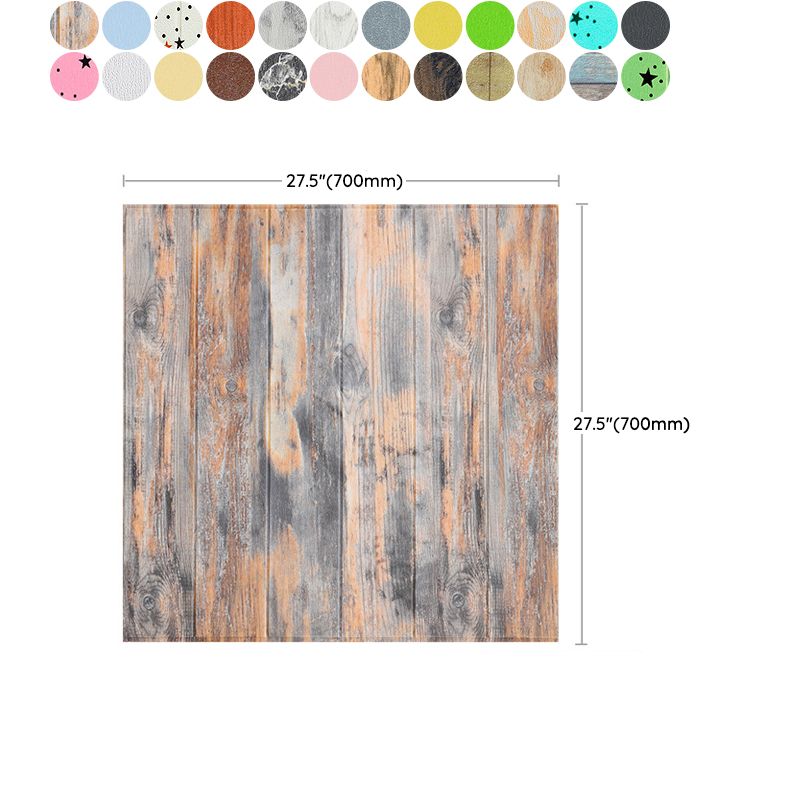 Lisslune | PVC Wall Paneling Smooth Wall Indoor Living Room Planks Set of 2