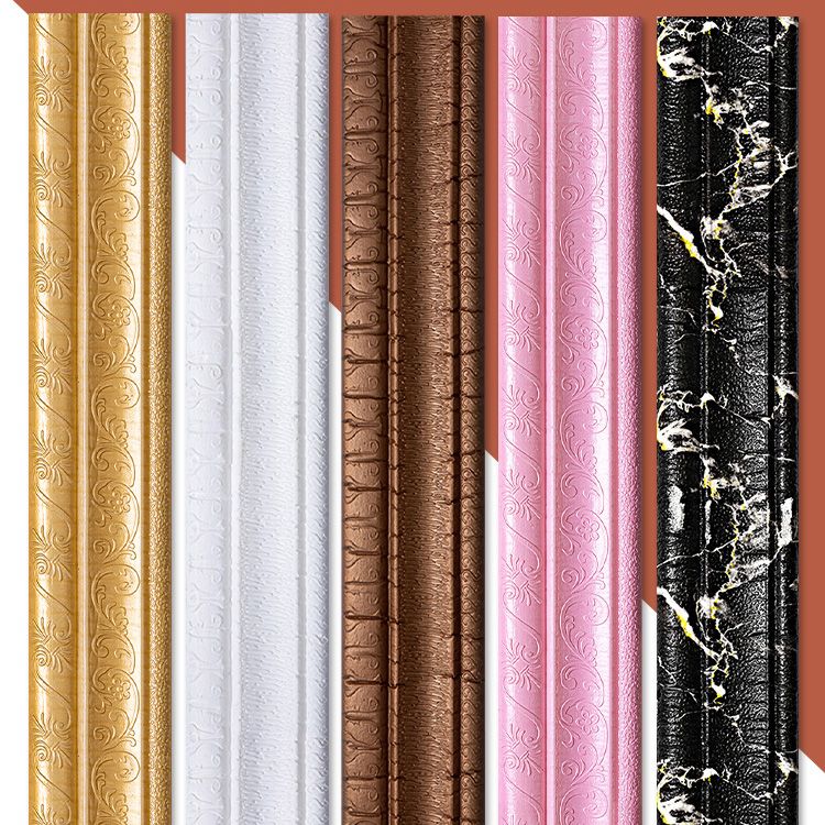 Lisslune | Beautiful Style Wall Shelf 3D Print Bathroom Living Room Foam Baseboard