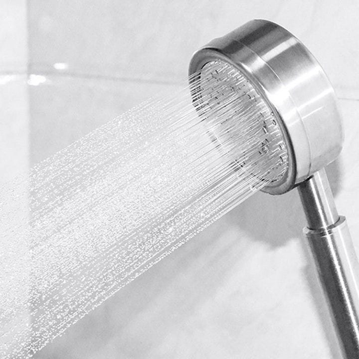 Lisslune | Round Shape Handheld Showerhead Traditional Metal Wall Mounted Hand Shower