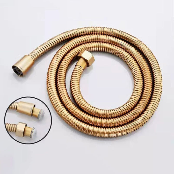 Lisslune | Modern adjustable swivel shower head metal shower fixture on the wall