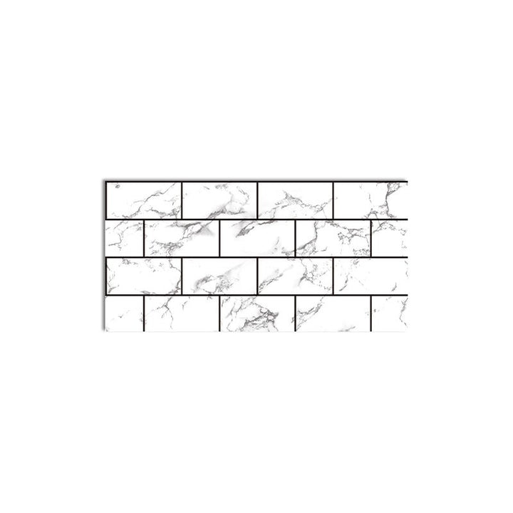 Lisslune | Modern Peel and Stick Tile PVC Rectangular 10 Pack Peel & Stick Field Tile for the Kitchen