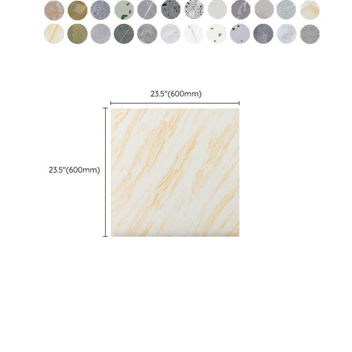 Lisslune | Modern Home Flooring Peel and Stick Marble Print Vinyl Floor