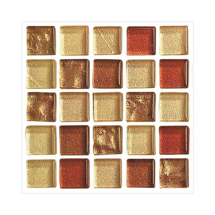 Lisslune | Peel and Stick Mosaic Tile Waterproof Square Peel and Stick Tile for the Kitchen 20-Pack