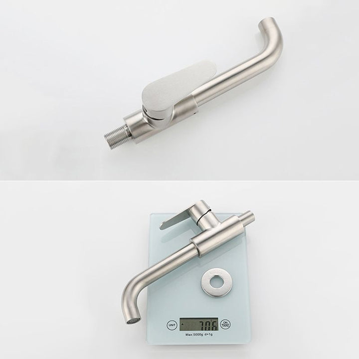 Lisslune | Modern Style Wall-Mounted Single Lever Mixer Faucet for the Bathroom