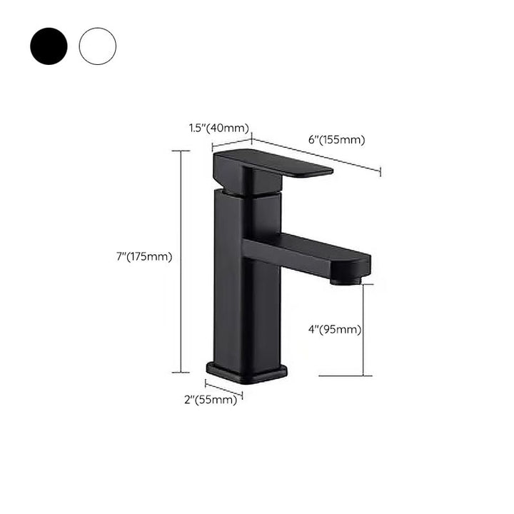 Lisslune | Glam Style Faucet Single Lever Handle Basin Faucet for the Bathroom