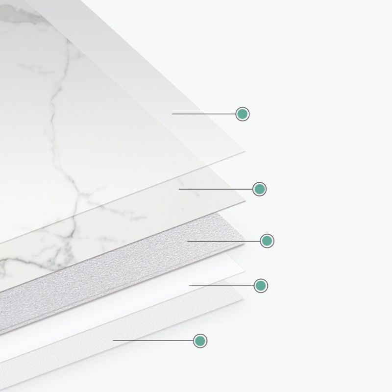 Lisslune | Scratch-resistant tile PVC single peel & stick tile for splash wall