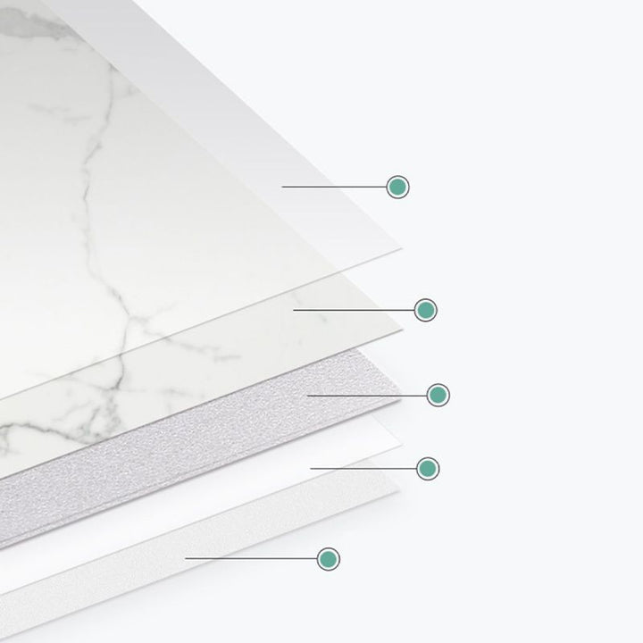 Lisslune | Scratch-resistant tile PVC single peel & stick tile for splash wall