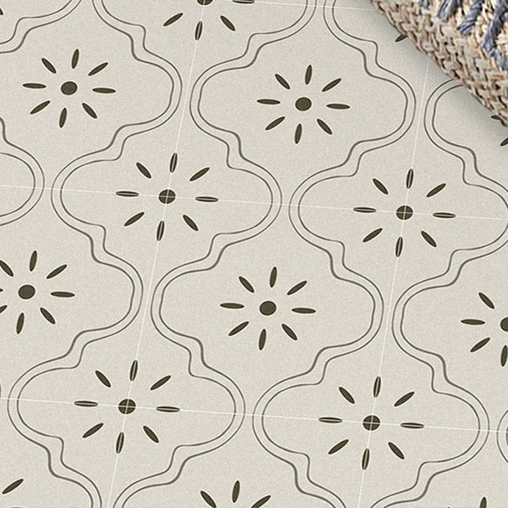 Lisslune | White Peel and Stick Mosaic Tile Peel and Stick Backsplash 10 Pack