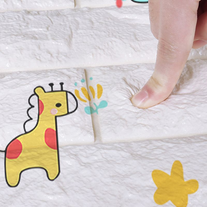 Lisslune | Modern Cartoon Wall Covering Peel and Stick Wall Ceiling for Bedroom