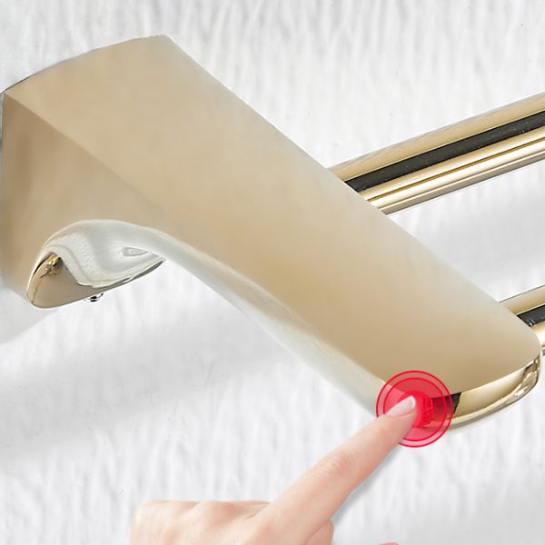 Lisslune | Traditional Bathroom Faucets Gold Bath Shelf Bathroom Accessory Set