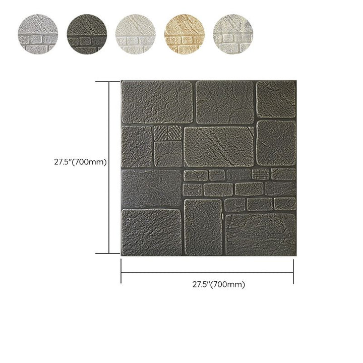 Lisslune | Modern Wall Covering 3D Brick Peel and Stick Waterproof Wall Covering