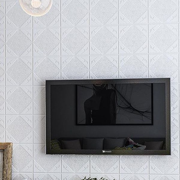 Lisslune | Modern Wall Covering Peel and Stick Waterproof 3D Print Wall Panel
