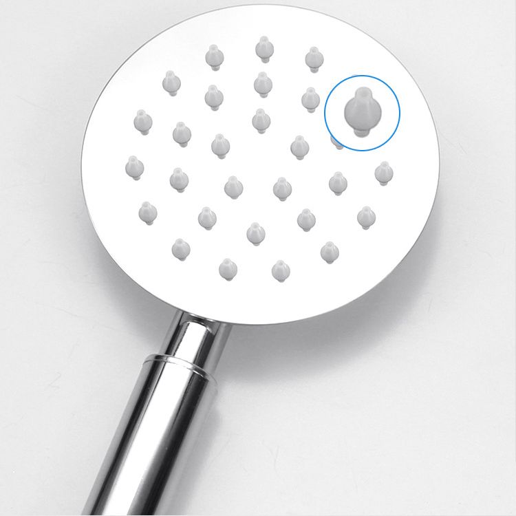 Lisslune | Round Shower Head Stainless Steel 3 Sprays Wall Mounted Hand Shower