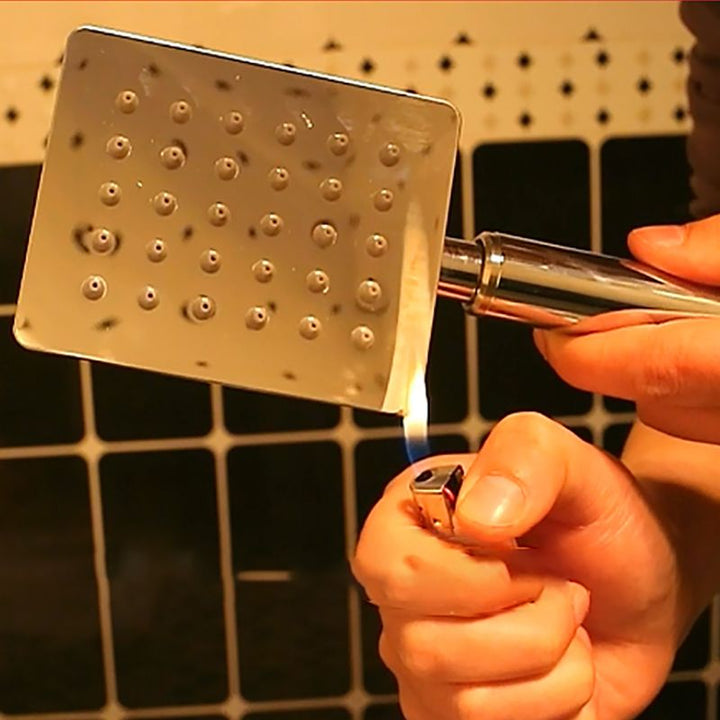 Lisslune | Shower head Brass Square Rain Spray Pipe Handheld Shower Head