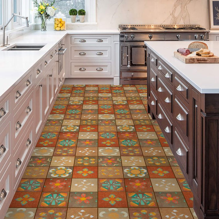 Lisslune | Square Peel and Stick Tiles Mosaic Tiles Peel and Stick Splashback
