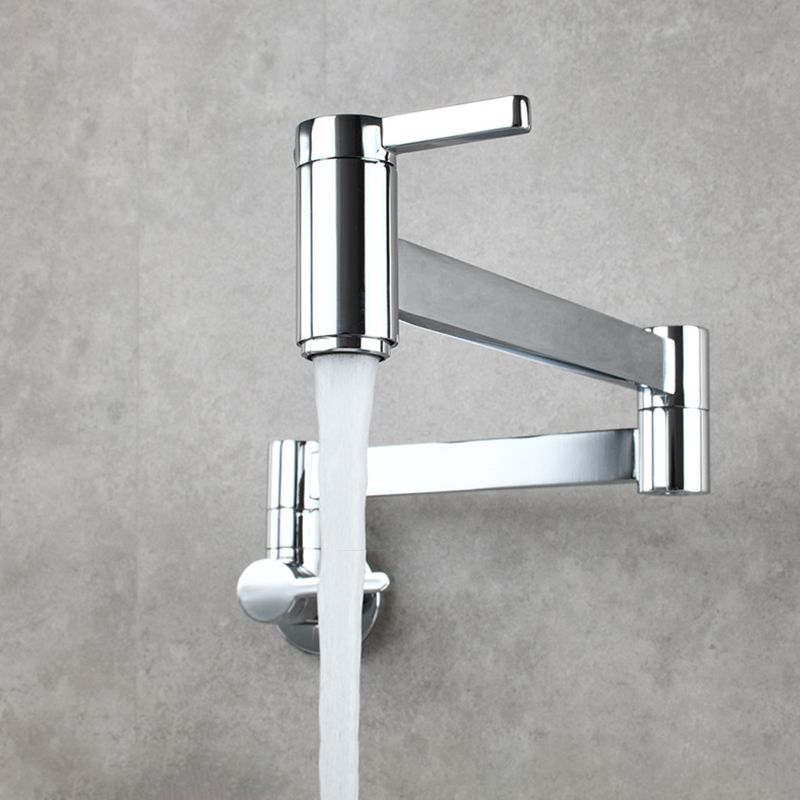 Lisslune | 1-handle brushed nickel widespread faucet 1 hole wall-mounted bathroom faucet with brass