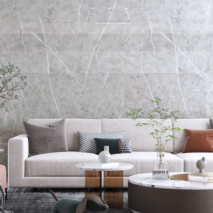 Lisslune | Simple Tile Wallpaper Plastic Waterproof Peel and Stick Backdrop