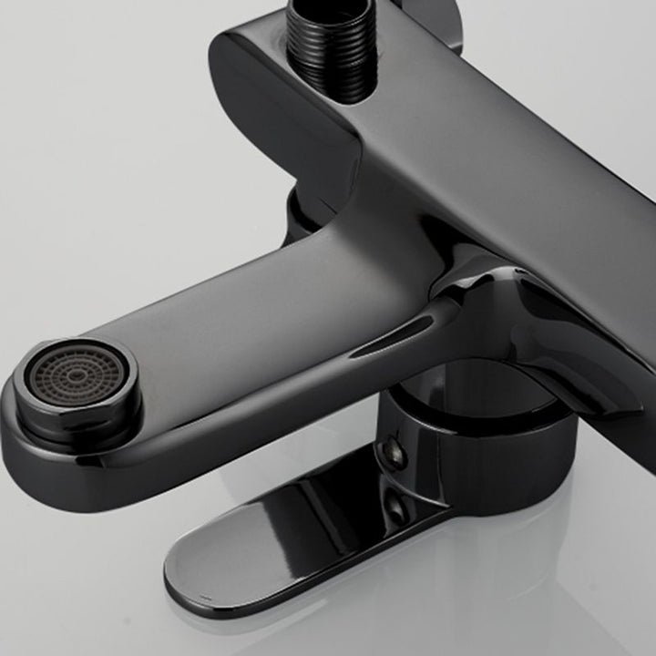 Lisslune | Contemporary Bath Filler Trim Wall Mounted Fixed Bath Fitting