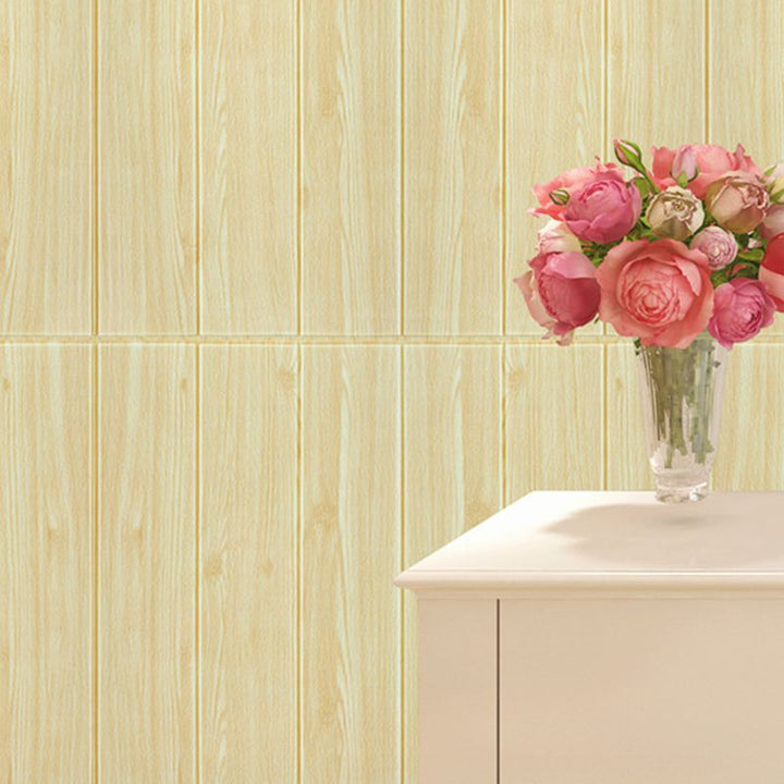 Lisslune | Wood look interior decor panels for peeling and sticking 3D relief wall cladding