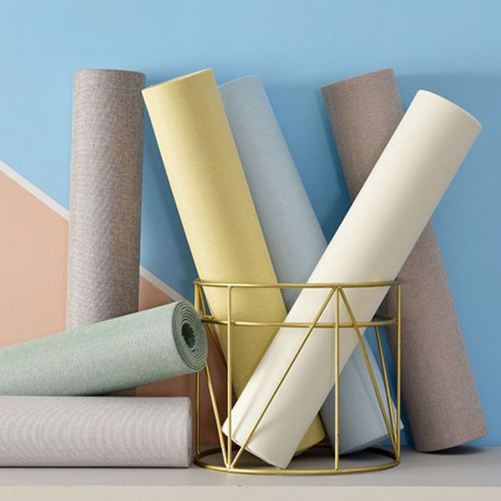 Lisslune | Modern Splash Guard Panels Waterproof Solid Color Peel-and-Stick Wall Covering