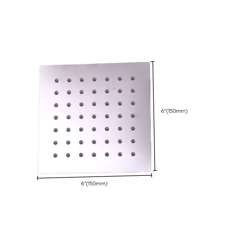 Lisslune | Metal Fest Shower Head Modern Bathroom Ceiling Mounted Shower Head