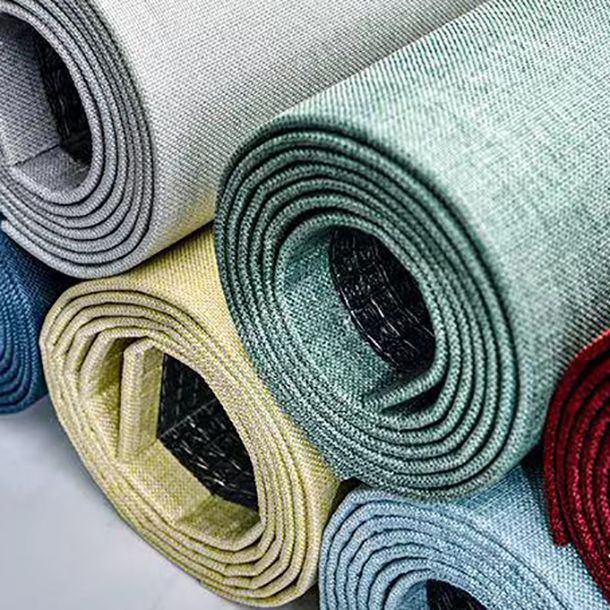 Lisslune | Modern Style Linen Wall Panel Living Room Removable Wall Covering