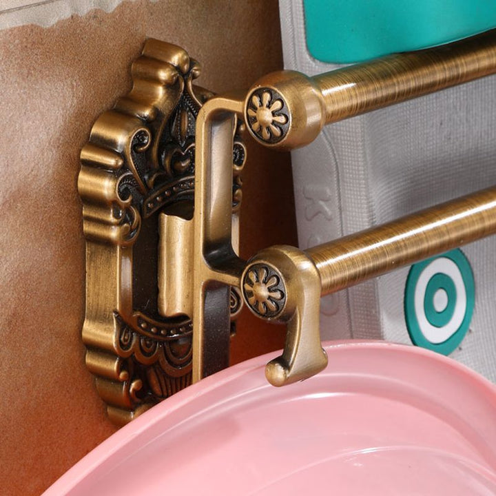 Lisslune | Brass Accessories Hardware Set Traditional Bathroom Accessories Hardware Set