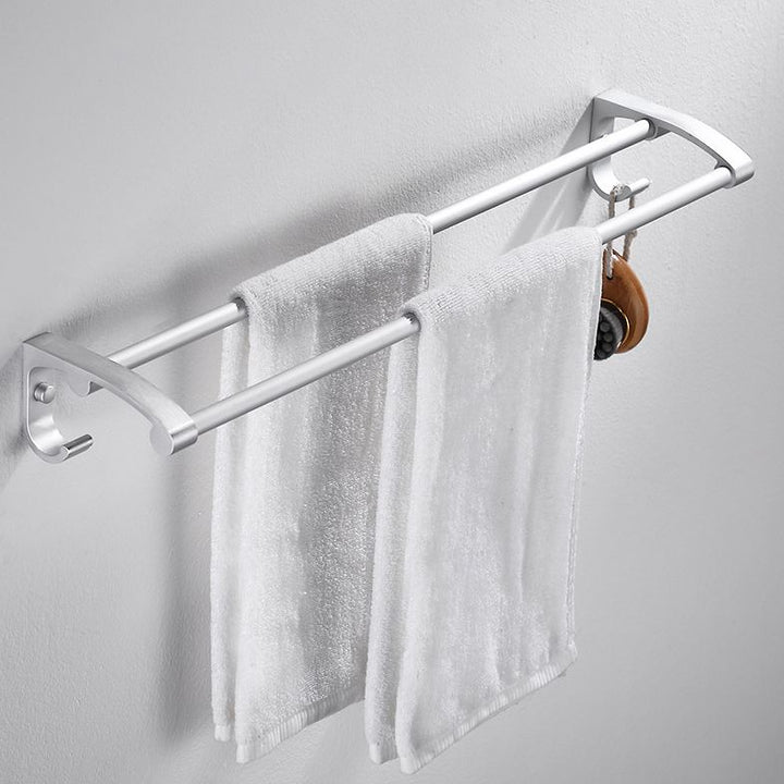 Lisslune | Contemporary Silver Bathroom Accessories as Individual Piece or in Set