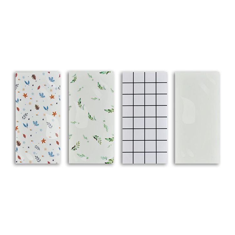Lisslune | Individual Tile Wallpaper Contemporary Plastic Peel and Stick Wall Tile