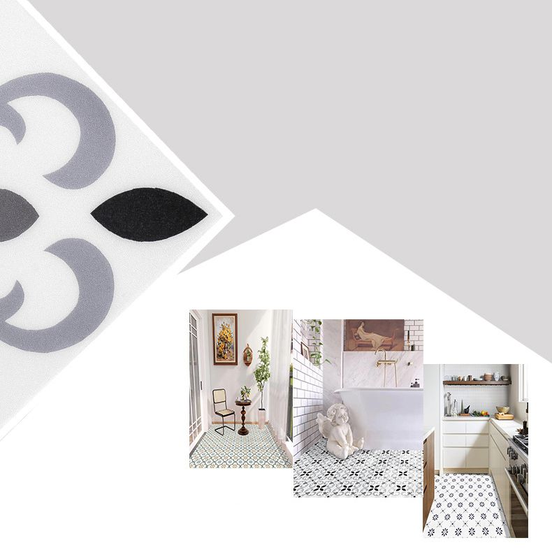 Lisslune | Print Plastic Peel & Stick Tile Field Tile for Splashback Wall
