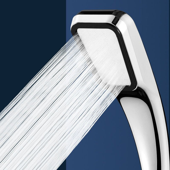 Lisslune | Traditional handheld shower head metal hand shower with square shape