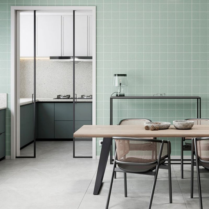 Lisslune | Modern Kitchen Backsplash Tile Waterproof Peel and Stick Mosaic Tile