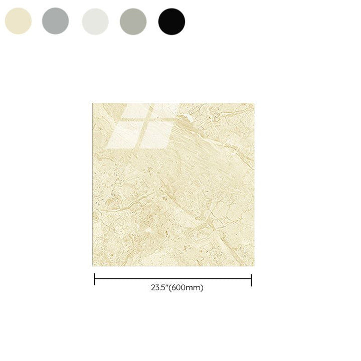 Lisslune | Single Tile Peel and Stick Wall Tile Modern Peel and Stick Wall Tile with Waterproof