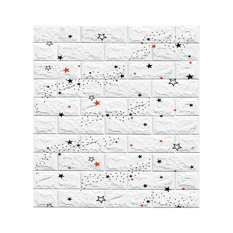 Lisslune | Modern Wall Paneling Foam Self-Adhesive 3D Embossing Interior Wall Panel
