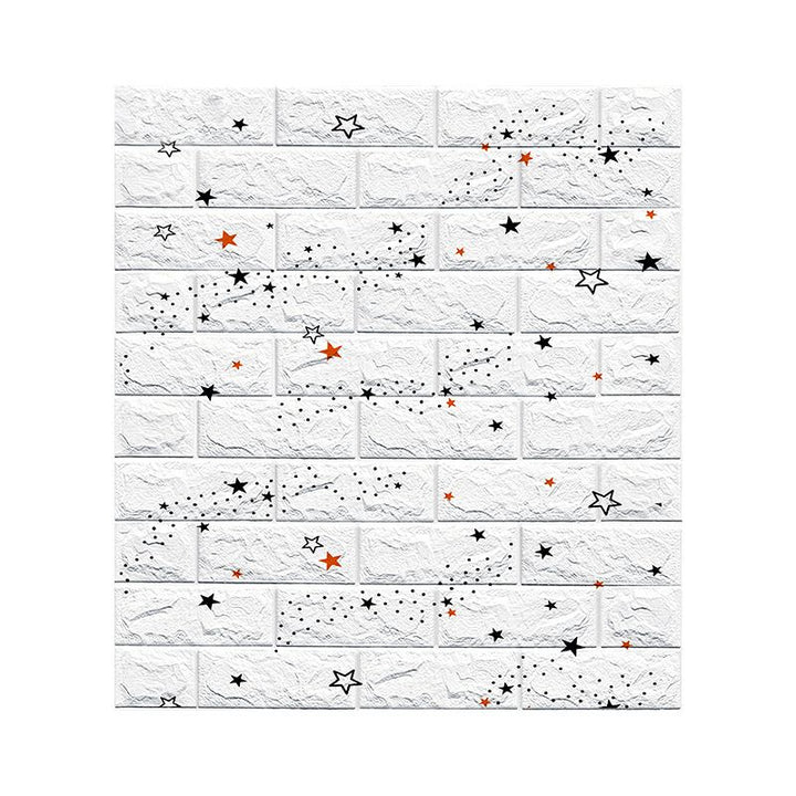 Lisslune | Modern Wall Paneling Foam Self-Adhesive 3D Embossing Interior Wall Panel