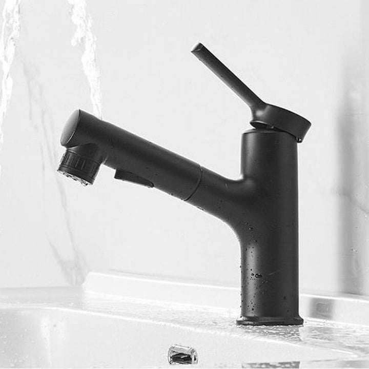 Lisslune | Modern Design Bathroom Faucet Single Lever Mixer with Water Hose