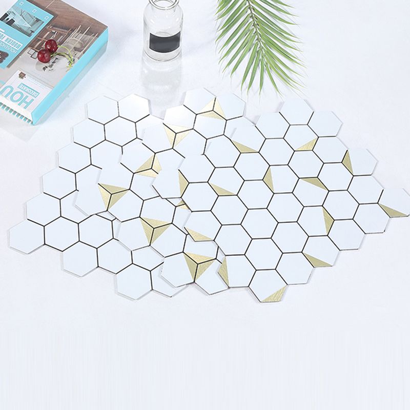 Lisslune | Kitchen mosaic tile wallpaper waterproof, removable and adhesive back tiles