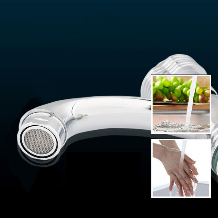 Lisslune | Contemporary Centerset Faucet Knob Handle Low Arc Solid Brass Faucet