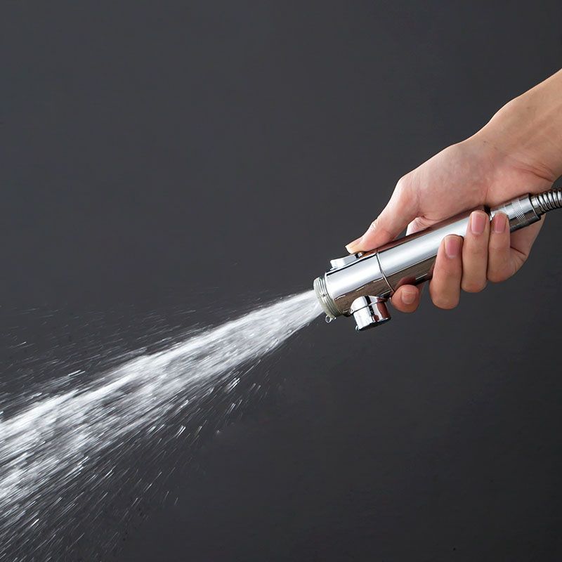 Lisslune | Metal Universal Pressure Shower Head Adjustable Water Flow Handheld Shower Head