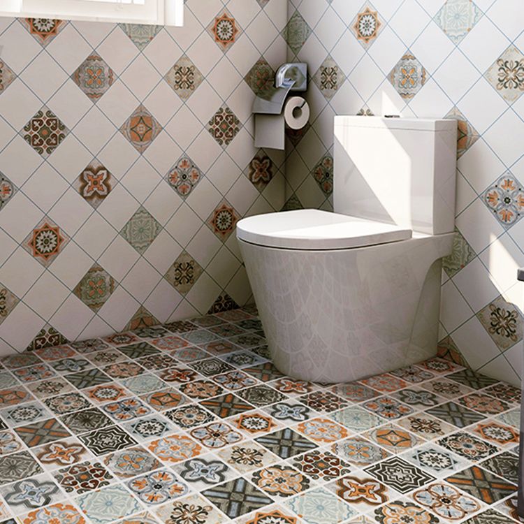 Lisslune | Spanish Pattern Single Tile Waterproof Peel & Stick Tile for Splashback Wall