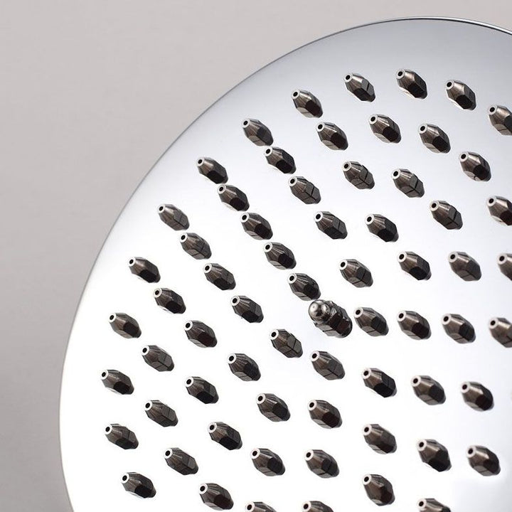Lisslune | Swiveling Rain Shower Head Wall Mounted Concealed Full Copper Pressure Shower