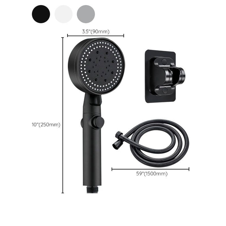 Lisslune | Contemporary Showerhead Combination Handheld Shower Plastic Wall Mount Round Showerhead