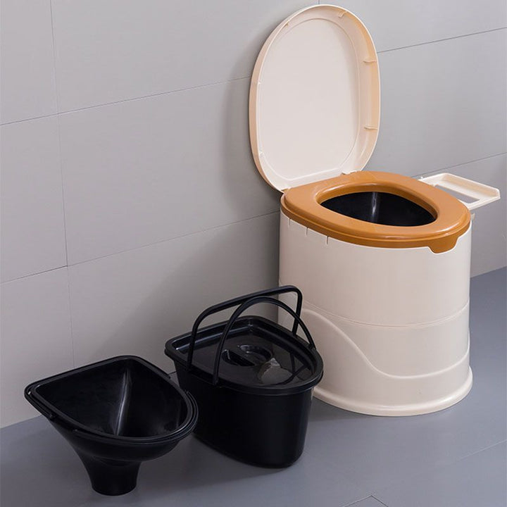 Lisslune | Floor-mounted Plastic WC One-piece WC Modern Toilet Bowl