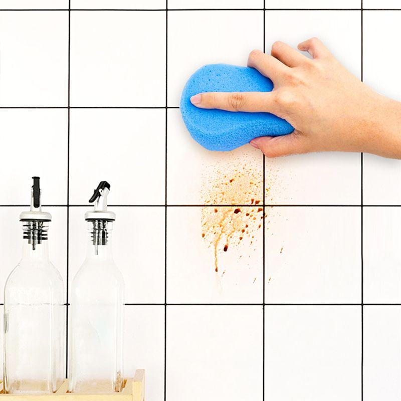 Lisslune | Modern Smooth Mosaic Tile Peel and Stick Wall Tile for the Kitchen