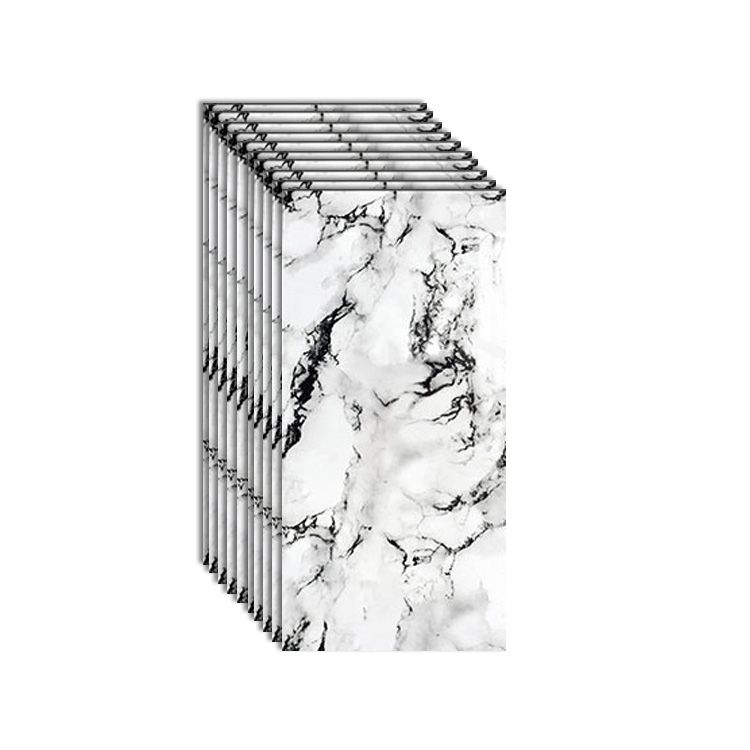 Lisslune | Single Tile Peel and Stick Tile Plastic Peel and Stick Tile with Rectangular Shape