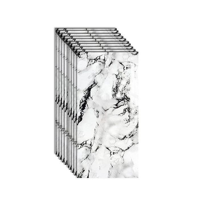 Lisslune | Single Tile Peel and Stick Tile Plastic Peel and Stick Tile with Rectangular Shape