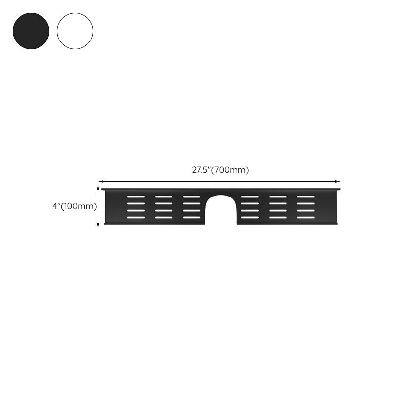 Lisslune | 2-piece modern bathroom hardware set bathroom shelf made of aluminum